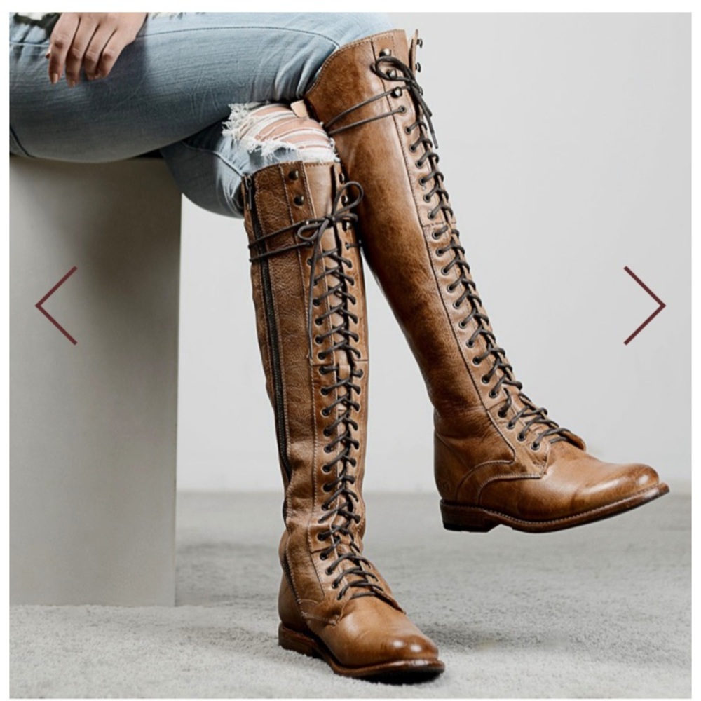 Bed Stu Della y’all lace up boots